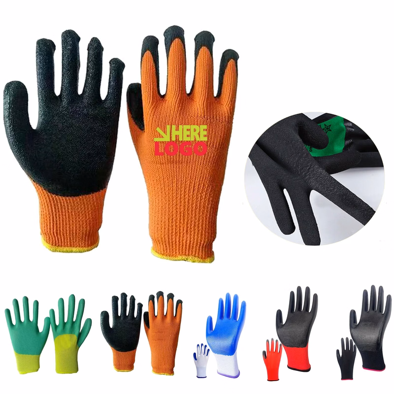 Nitrile Coated Seamless Knit Nylon Gloves