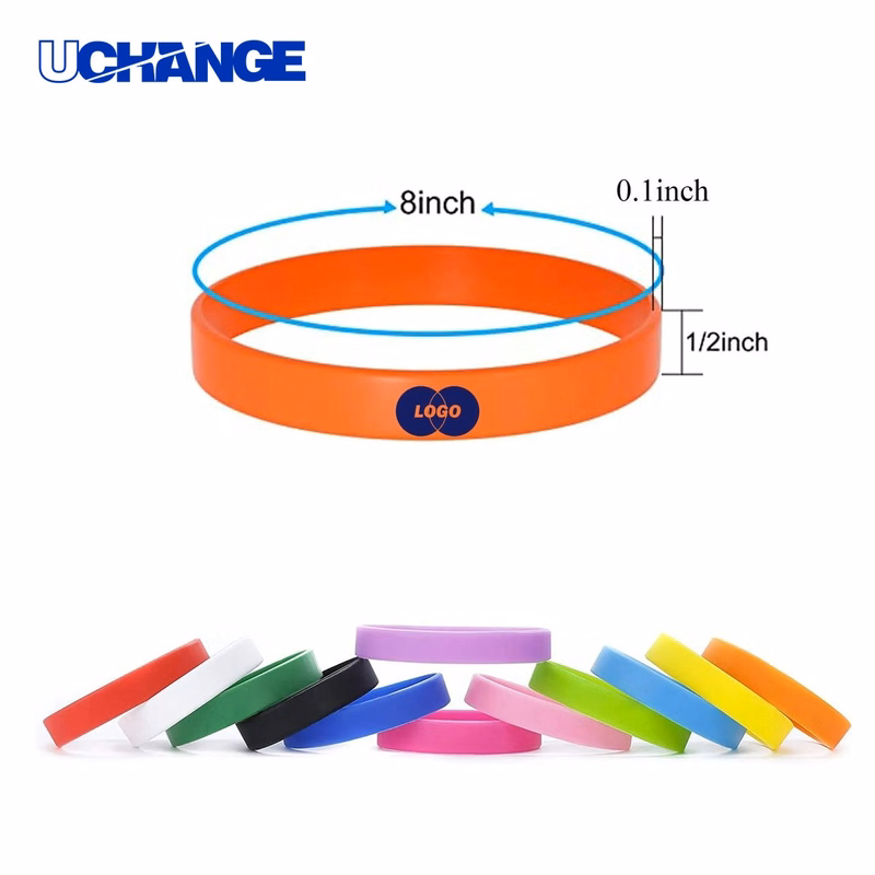 1/2" Silicone Bracelet