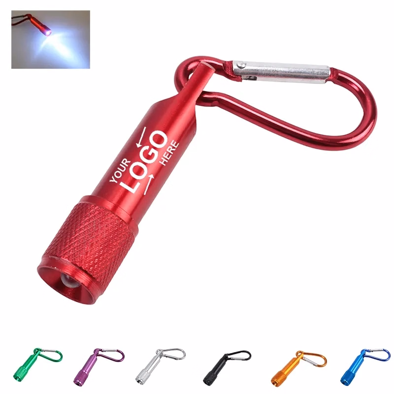 Mountaineering Portable Buckle Led Flashlight