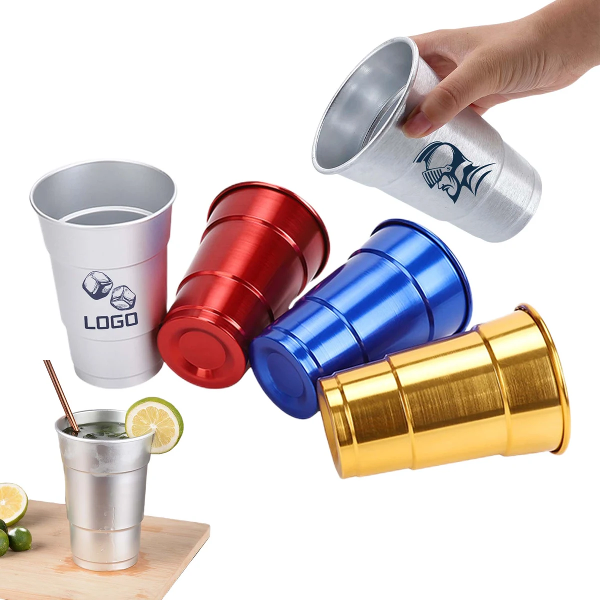 16oz Sustainable Aluminum Gathering Mug 1