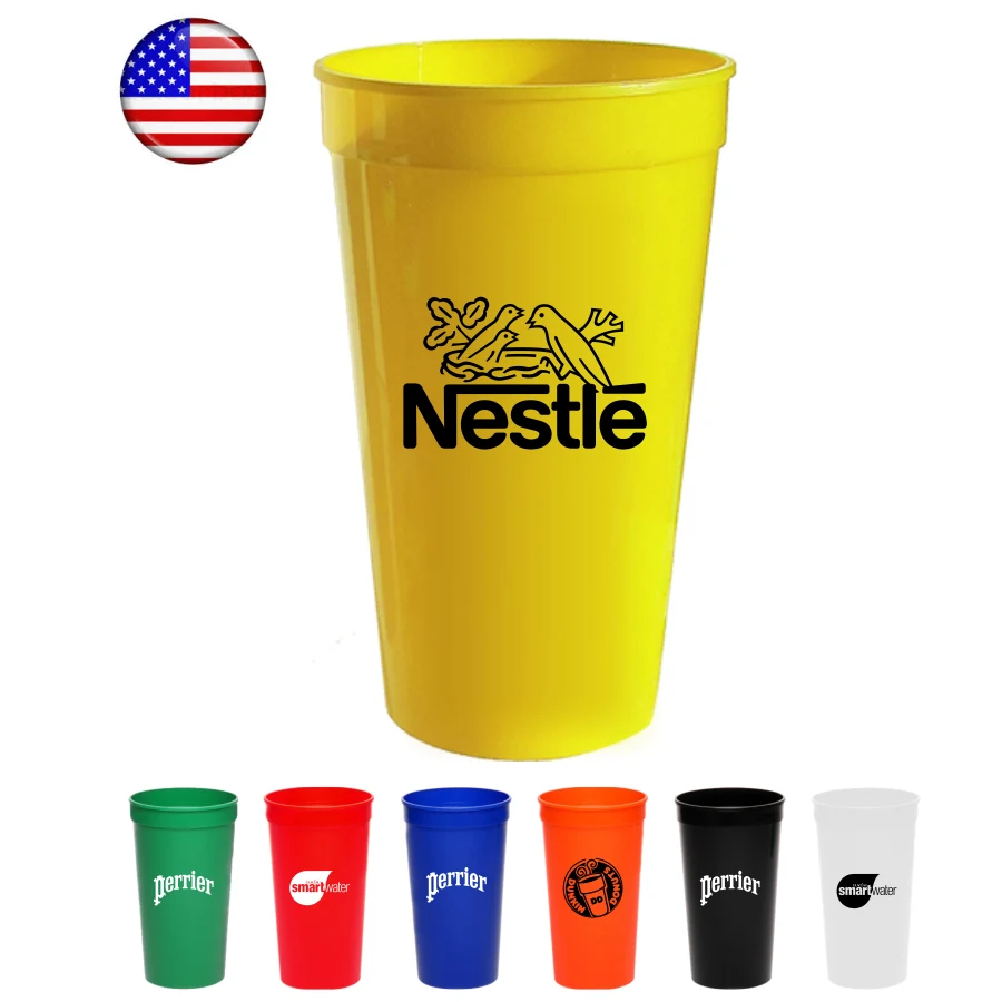 USA Made 32 Oz. Large Stadium Cups 1