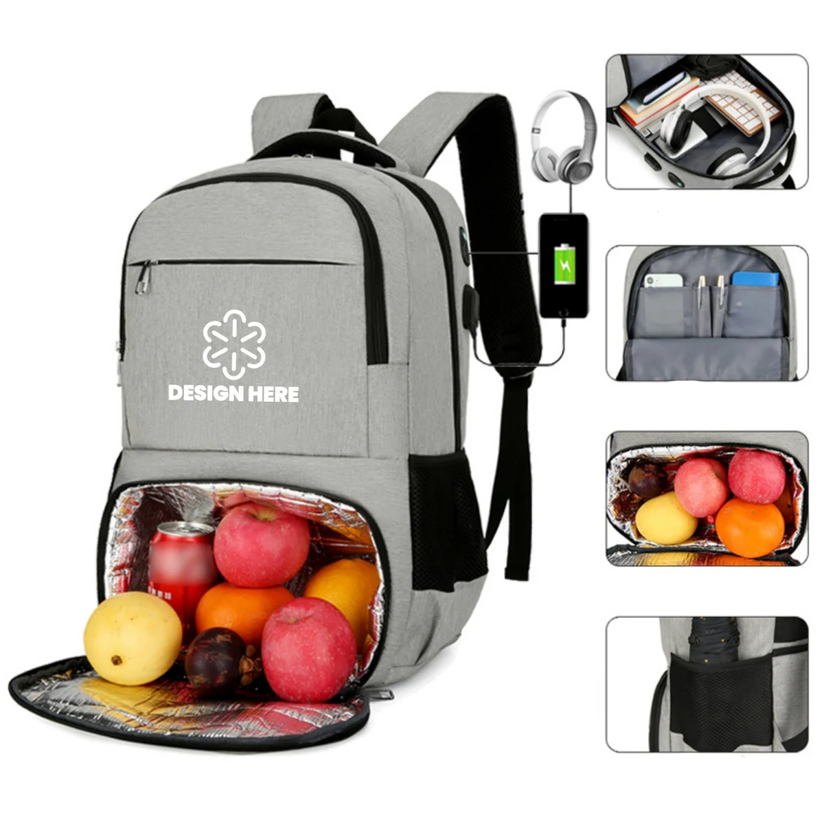 Multifunctional Cooler Backpack Outdoor Travel Camping 1