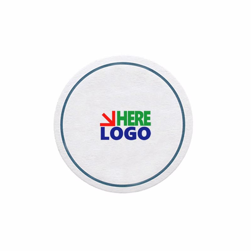 Round Absorbent Paper Coasters