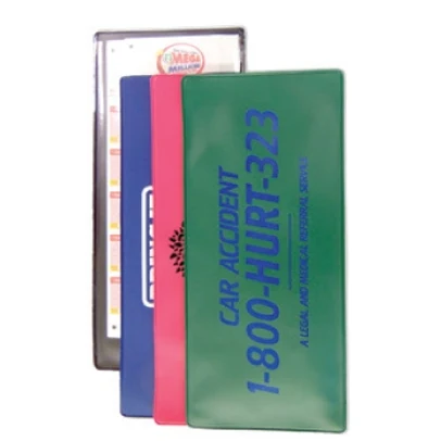 Document/Policy Holder w/Opaque Front & Clear Back 1