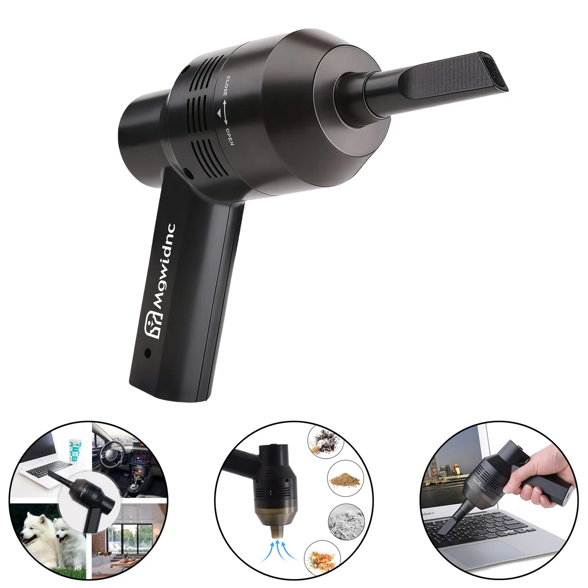 USB Cordless Mini Handheld Vacuum Cleaner with Strong Suction for Desktop Keyboard Cleaning 1