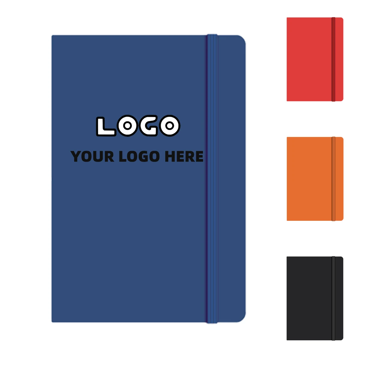 200-Page Elastic Bound Notebook 1