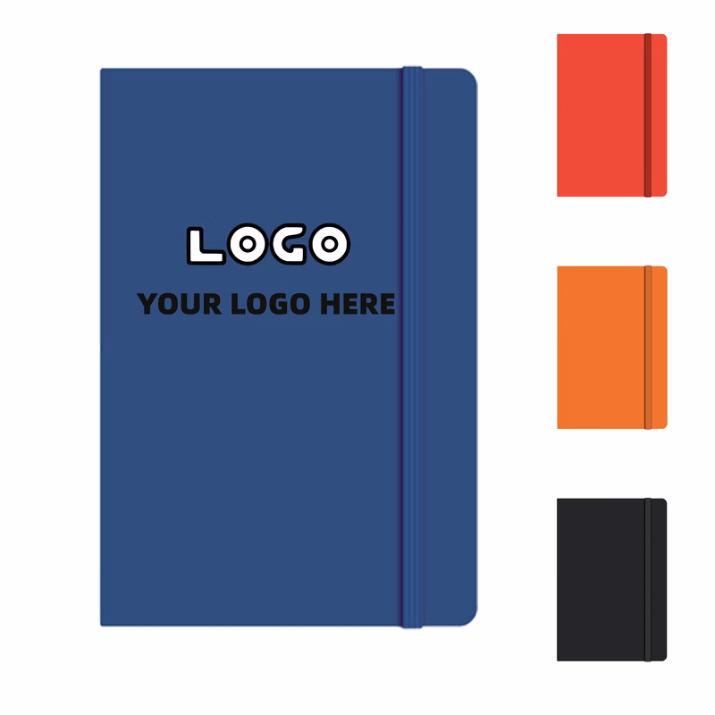 200-Page Elastic Bound Notebook