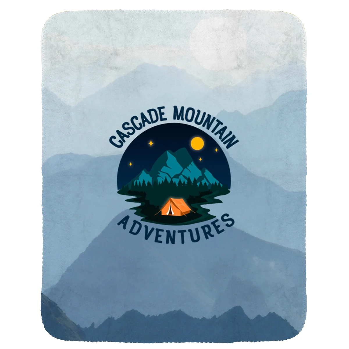 Mountain Velvety Recycled Plush Blanket 1