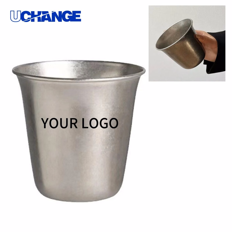 Brushed Stainless Steel Cup Drinkware for Camping Trips