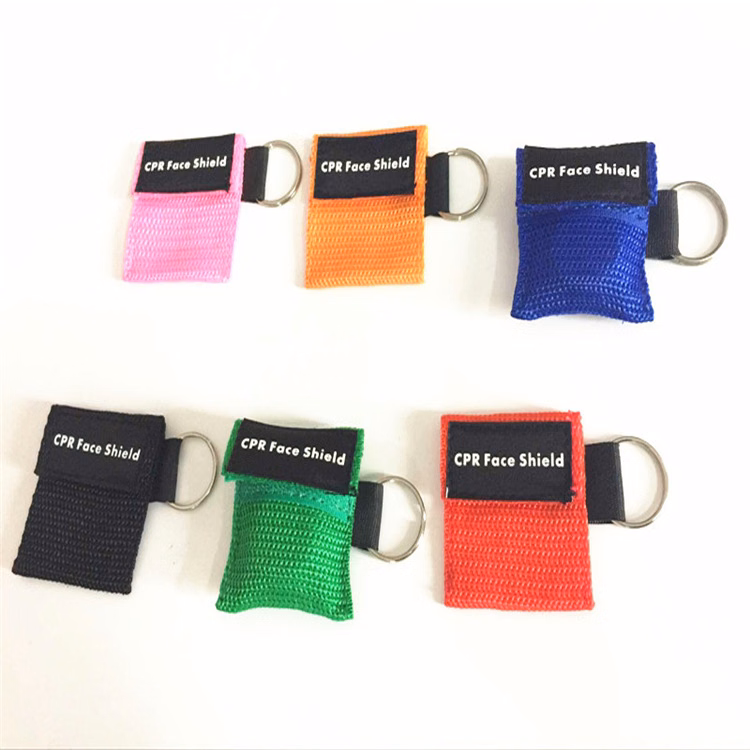 Disposable CPR Face Shield Mask Keychain