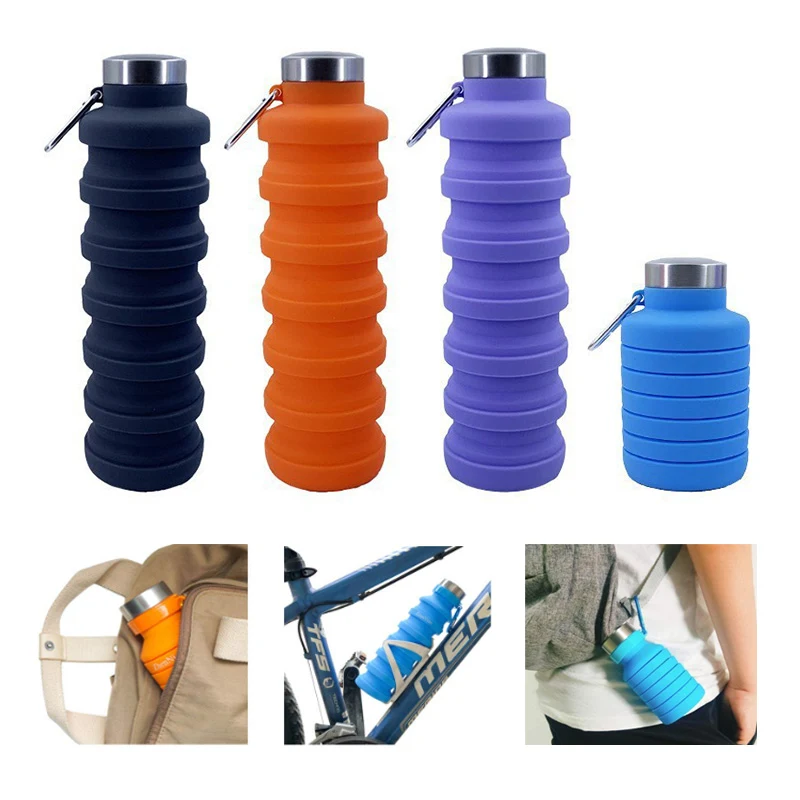 16 OZ. Silicone Foldable Bottle 1