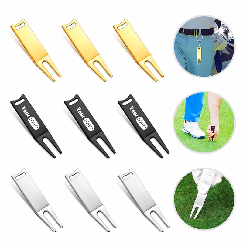 Portable Golf Green Divot Fork