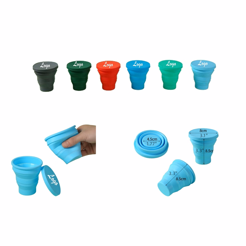 Silicone Sports Folding Water Cup