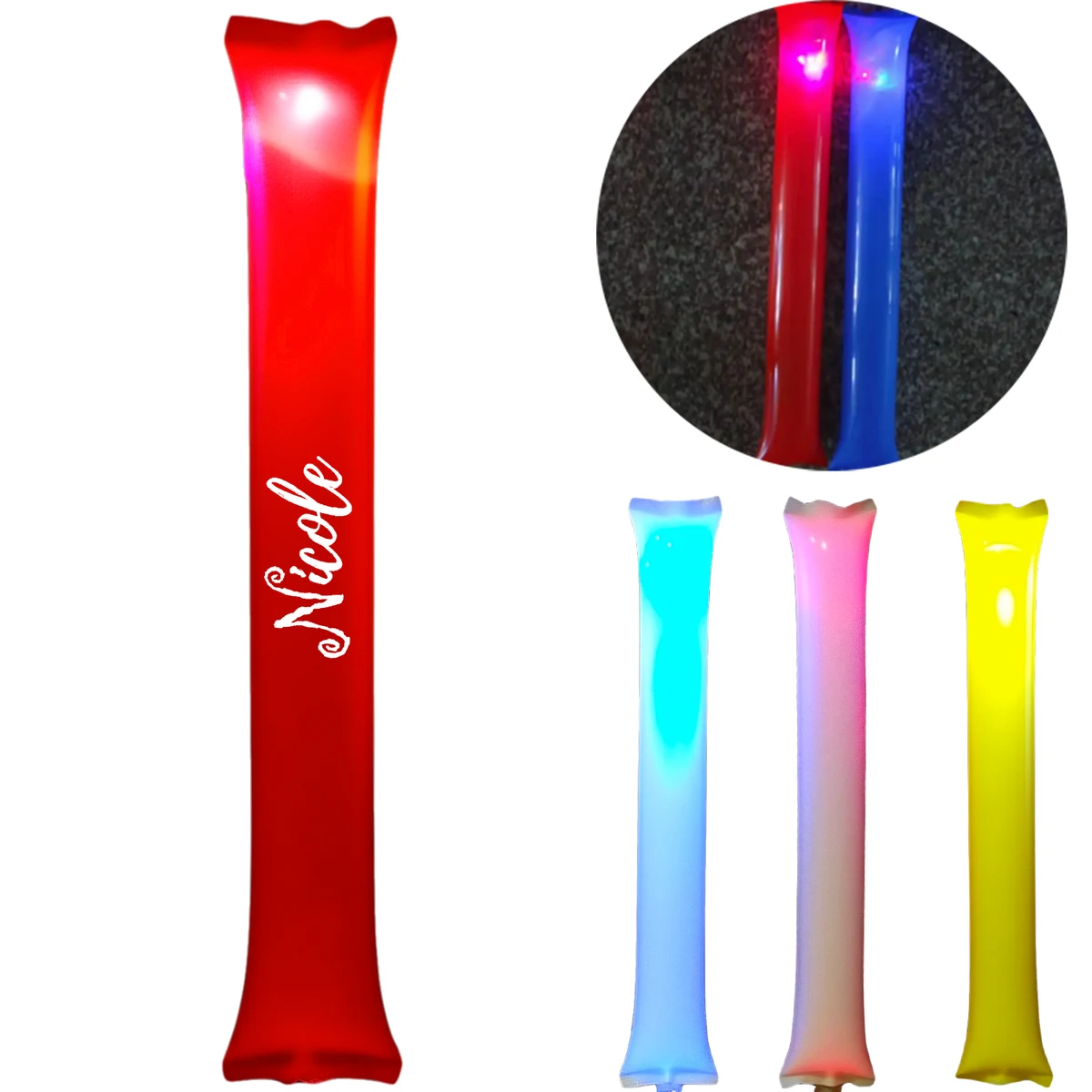 Party Atmosphere PE LED Glow Cheering Sticks 1