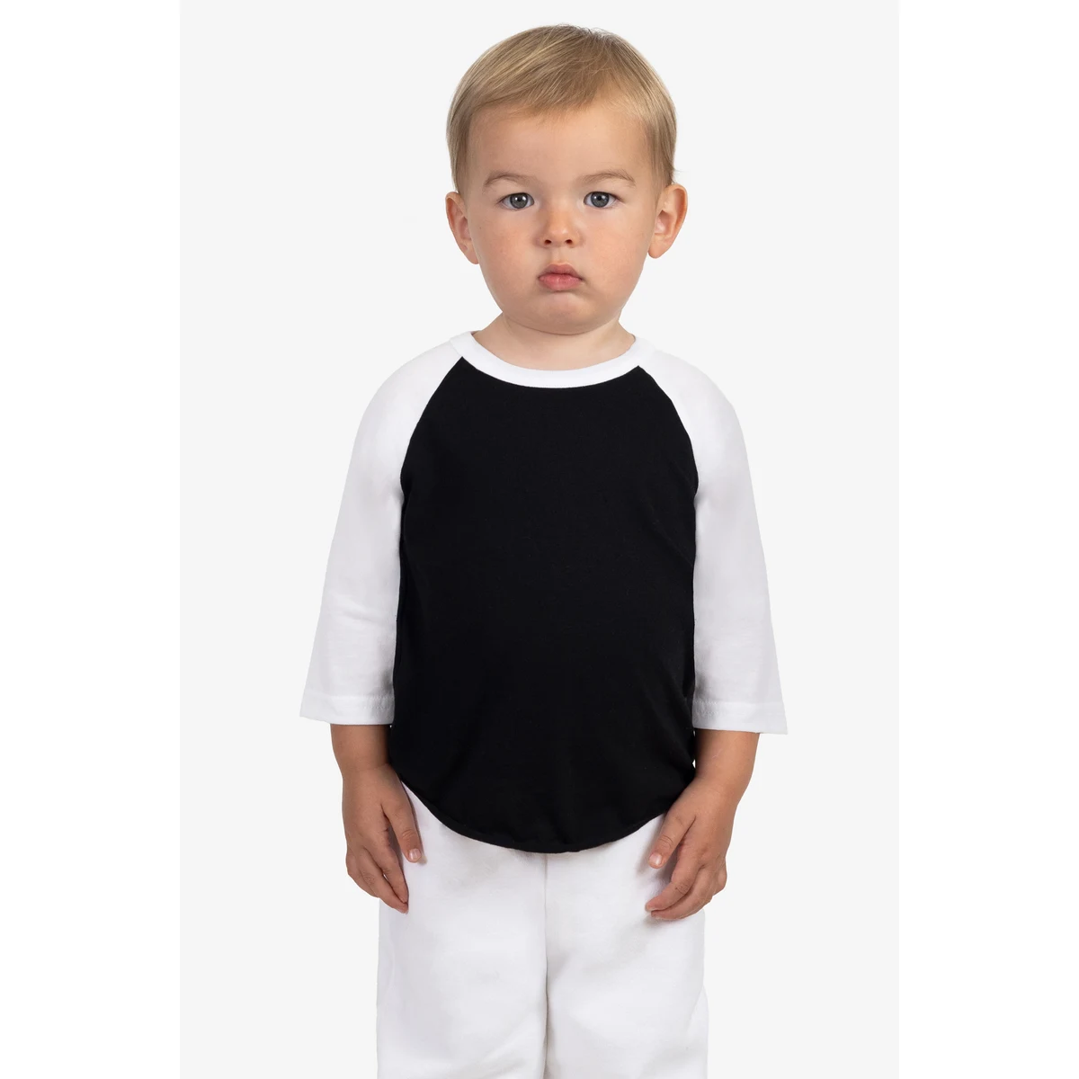 INFANT 3/4 SLV PLY CTN RAGLAN 1