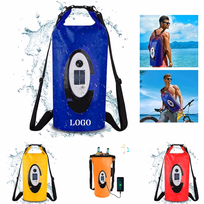 20L Wireless Speaker Waterproof Lighting Bag