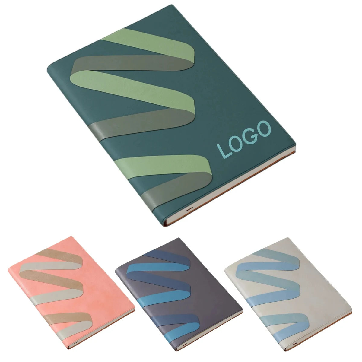 A5 Colorful Line Art Notebook Custom Logo 1