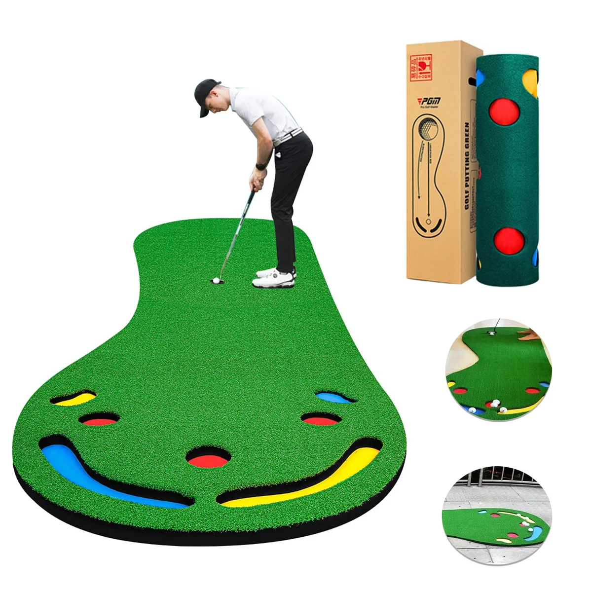 Portable Artificial Simulation Putting Green Mat 1