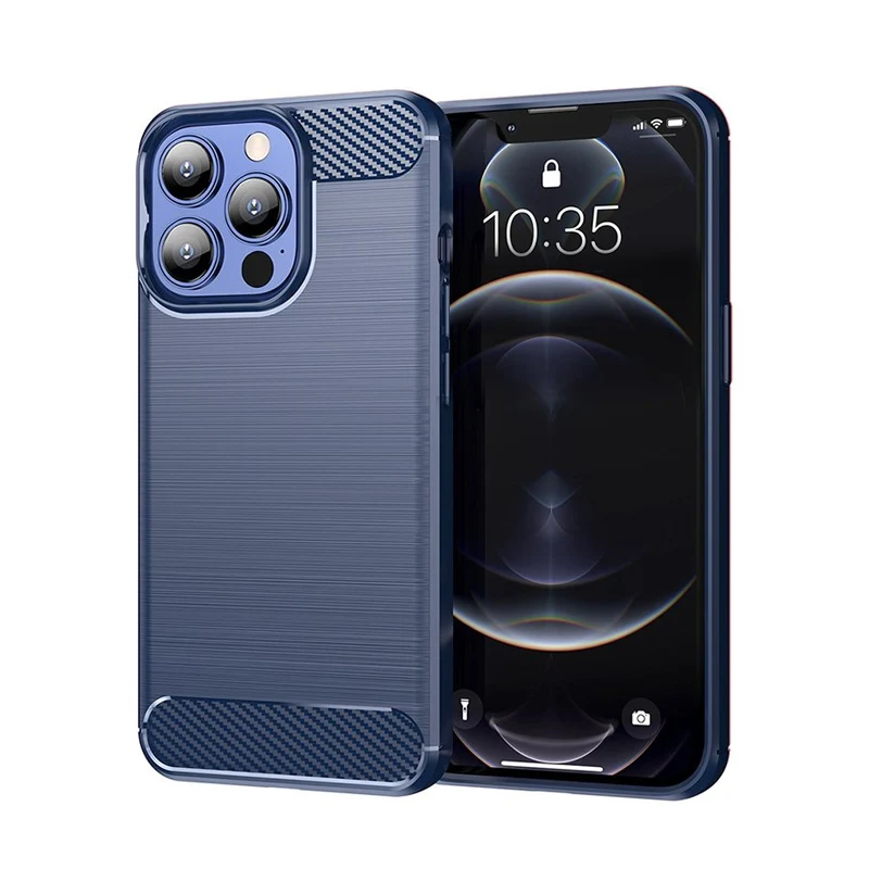 TPU Carbon Fiber Mobile Phone Case 1