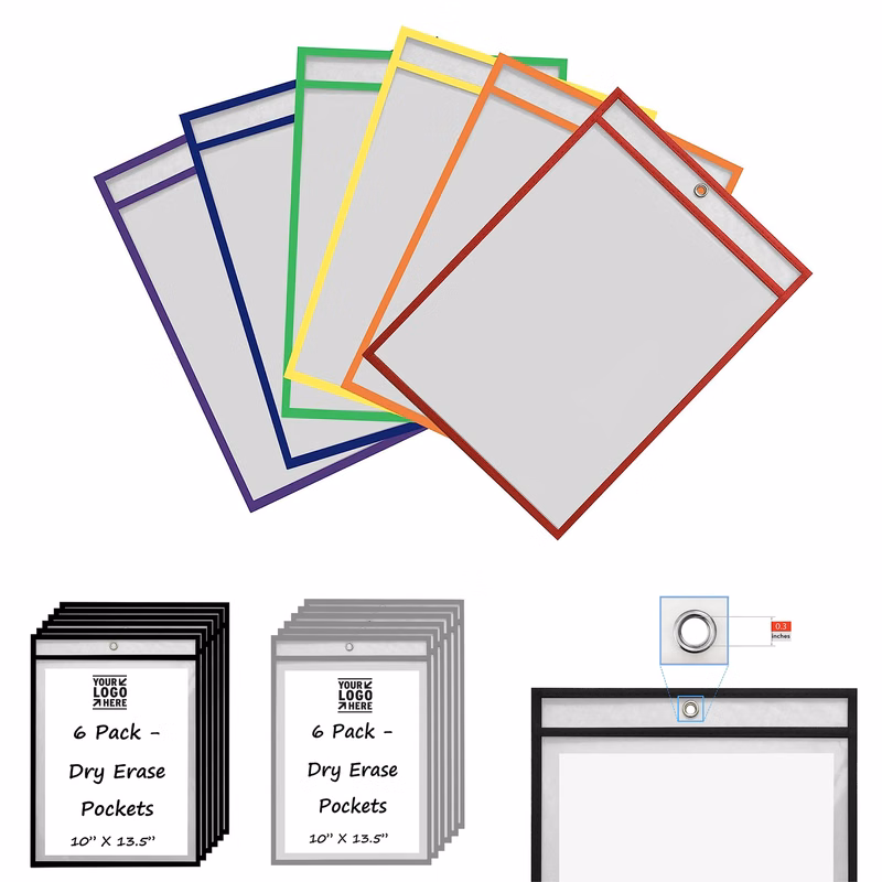 Dry Erase Pocks