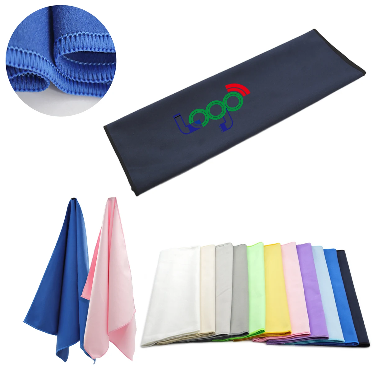 Soft 15x31In Microfiber Quick Dry Sports Towel 1