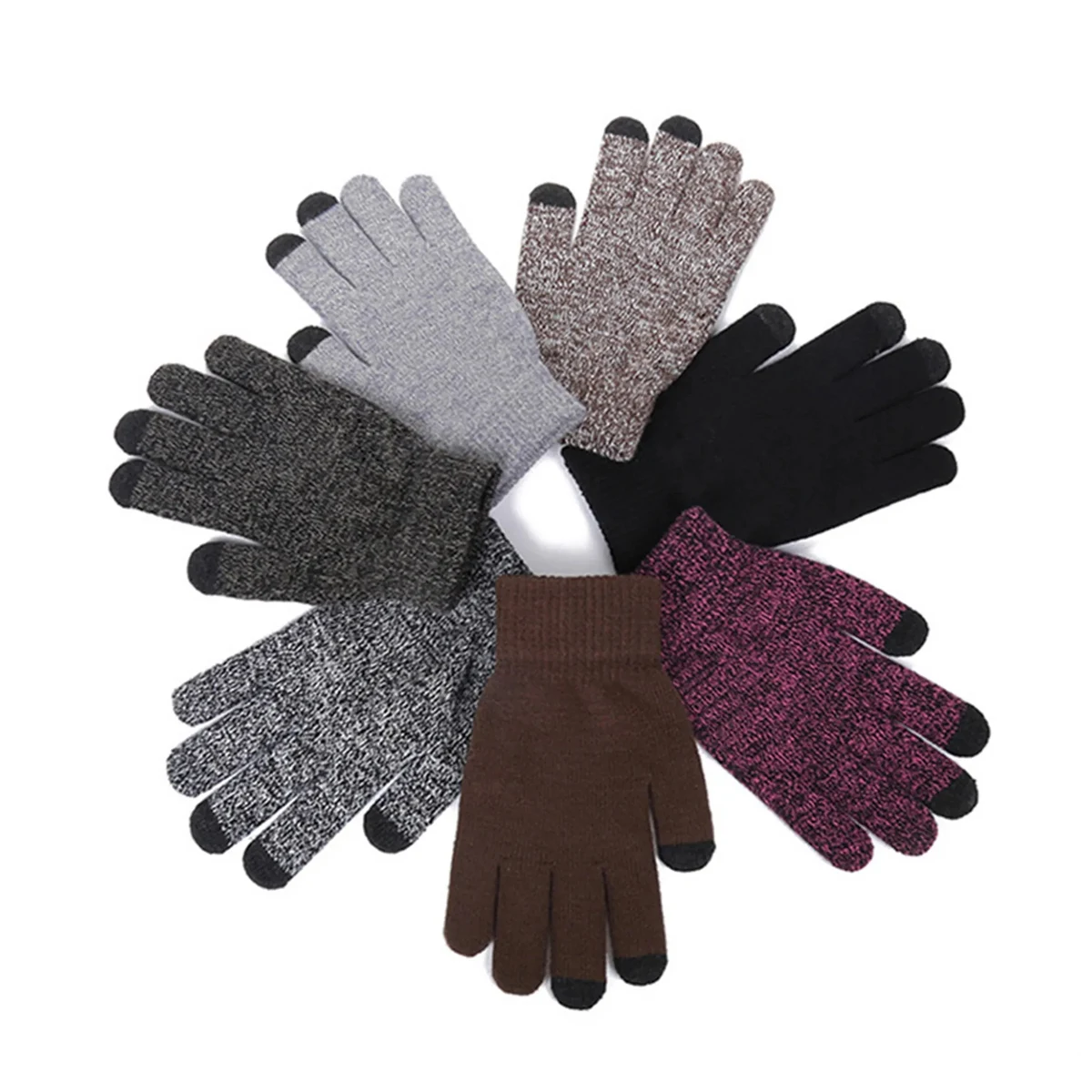 Adult Warmth Gloves W/ 3 Finger Touch 1