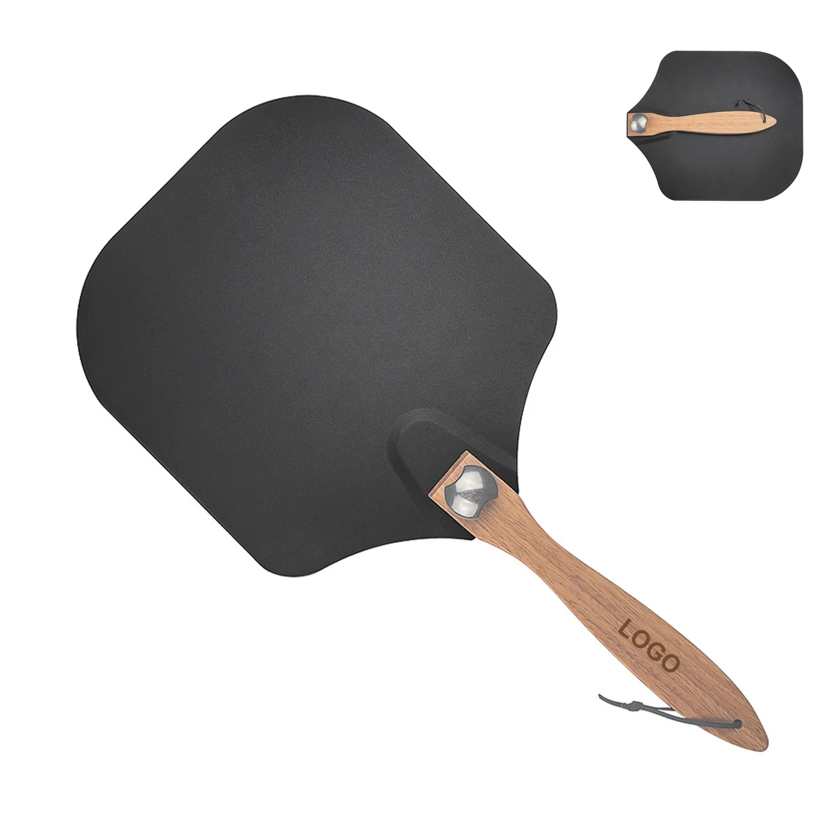 12" Non Stick Pizza Peel with Foldable Handle (direct import) 1