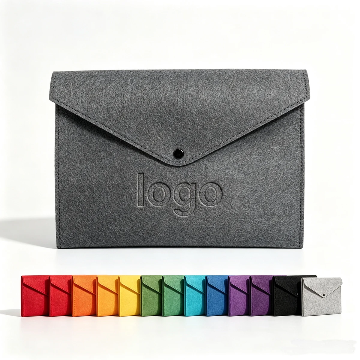 Custom Felt A4 Document Bag 1