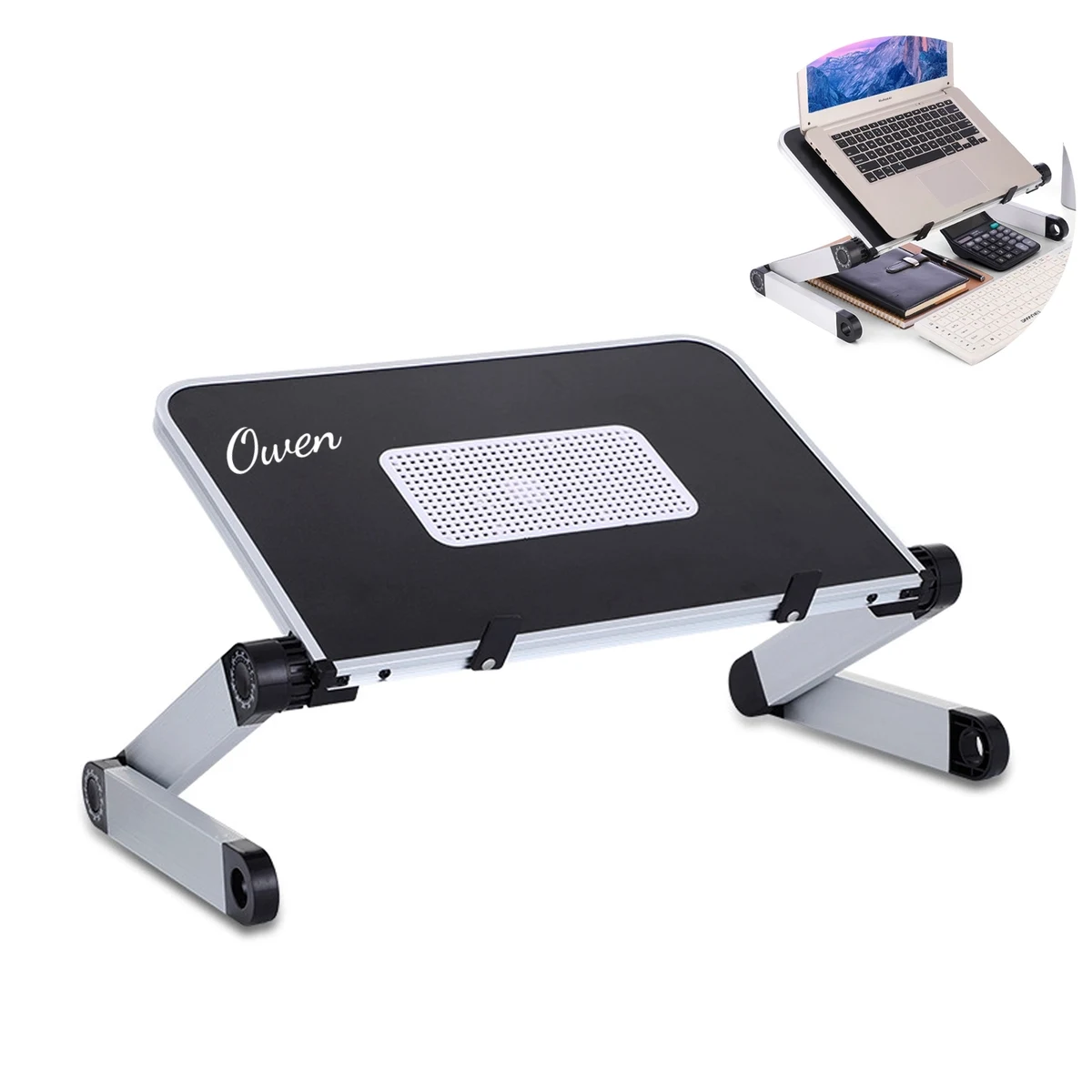 Aluminum Laptop Stand with radiator 1