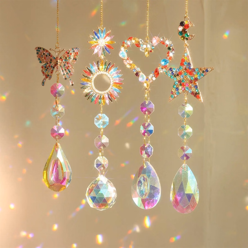 Colorful Crystal Suncatcher