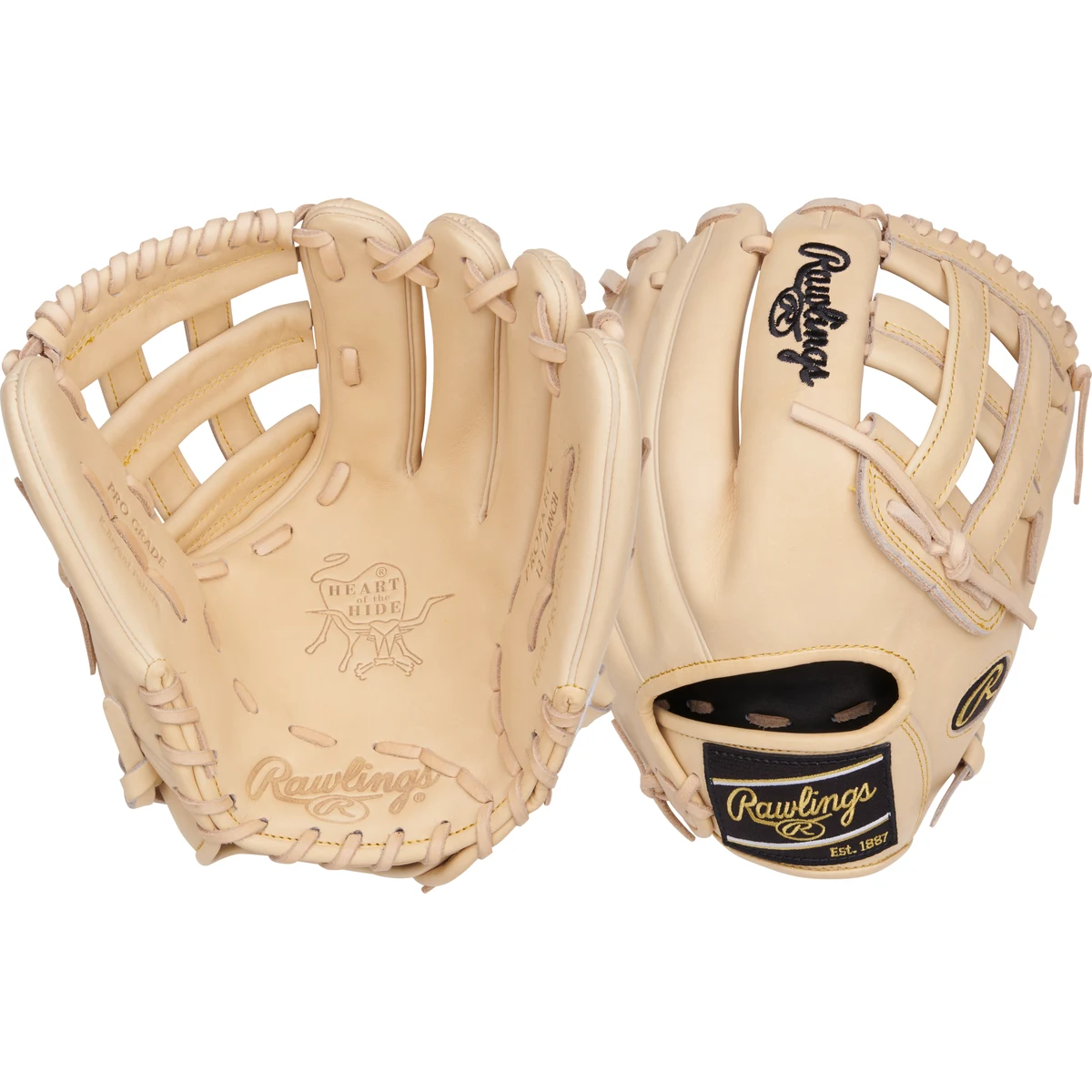 Rawlings Heart of the Hide 12.25 in Baseball Glove, Outfield 1