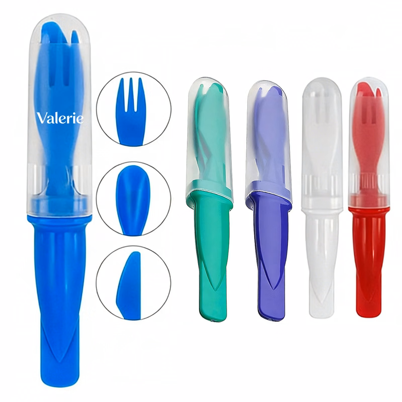 Plastic Disposable Forks & Spoons Utensils Set