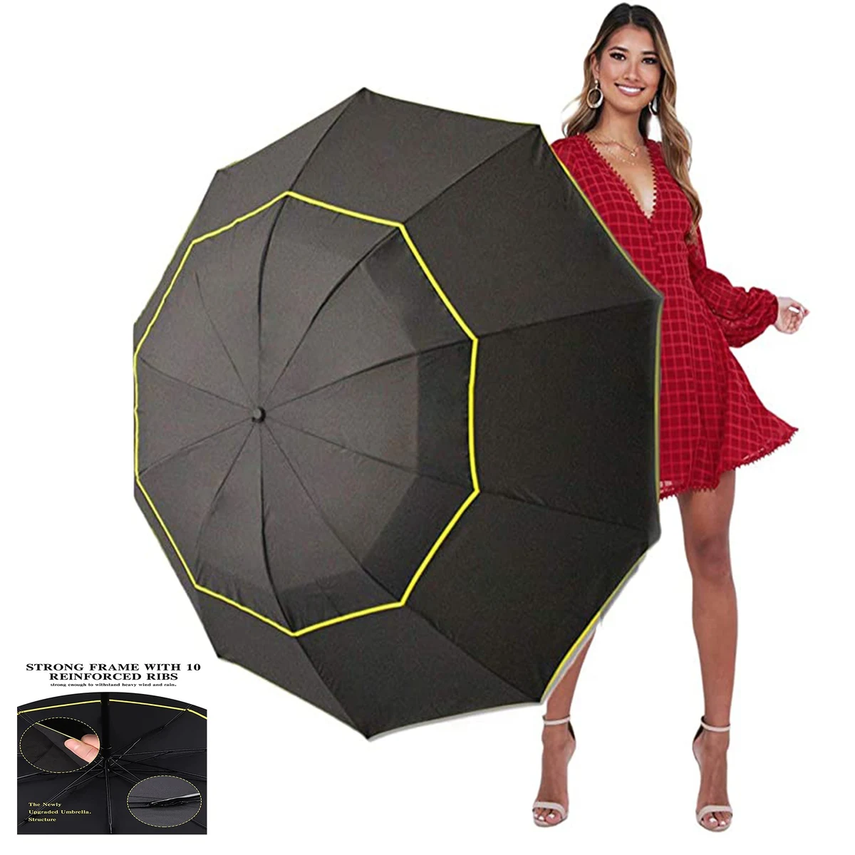 Large Size Compact Golf Umbrella 1