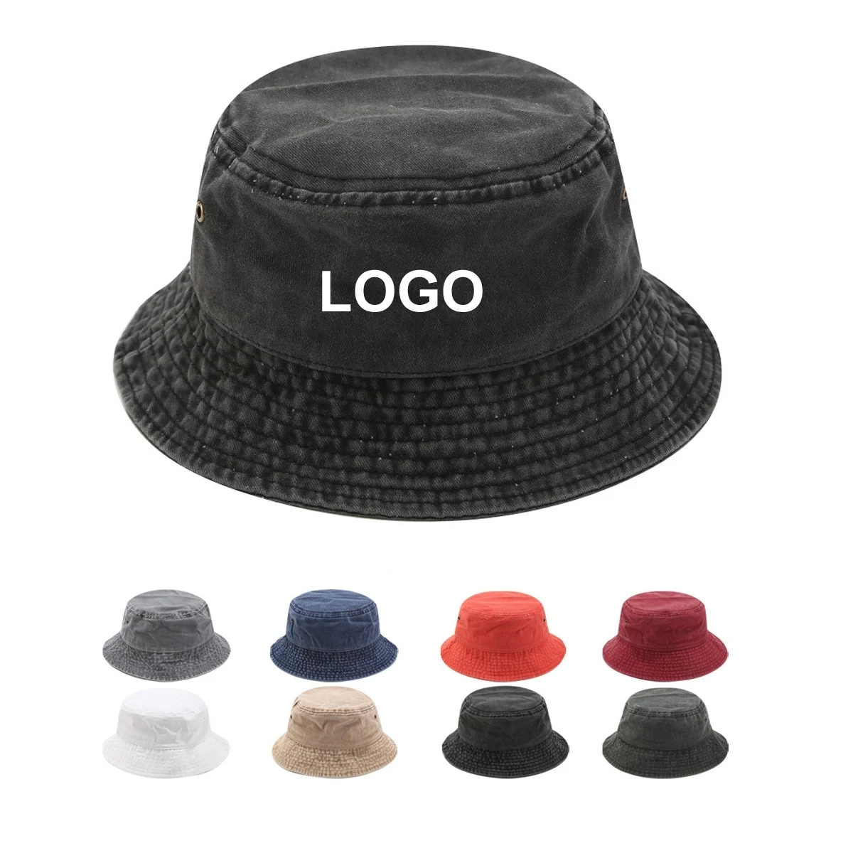 Denim Bucket Hat 1