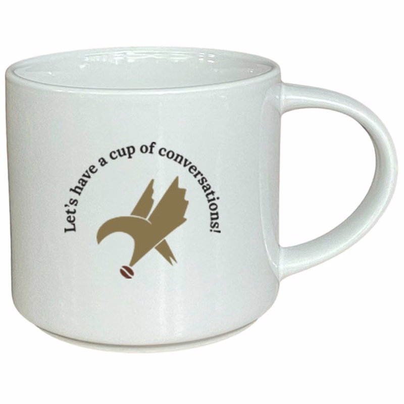 16 oz Norwich II Classic - White - Gloss Finish Stackable Mug