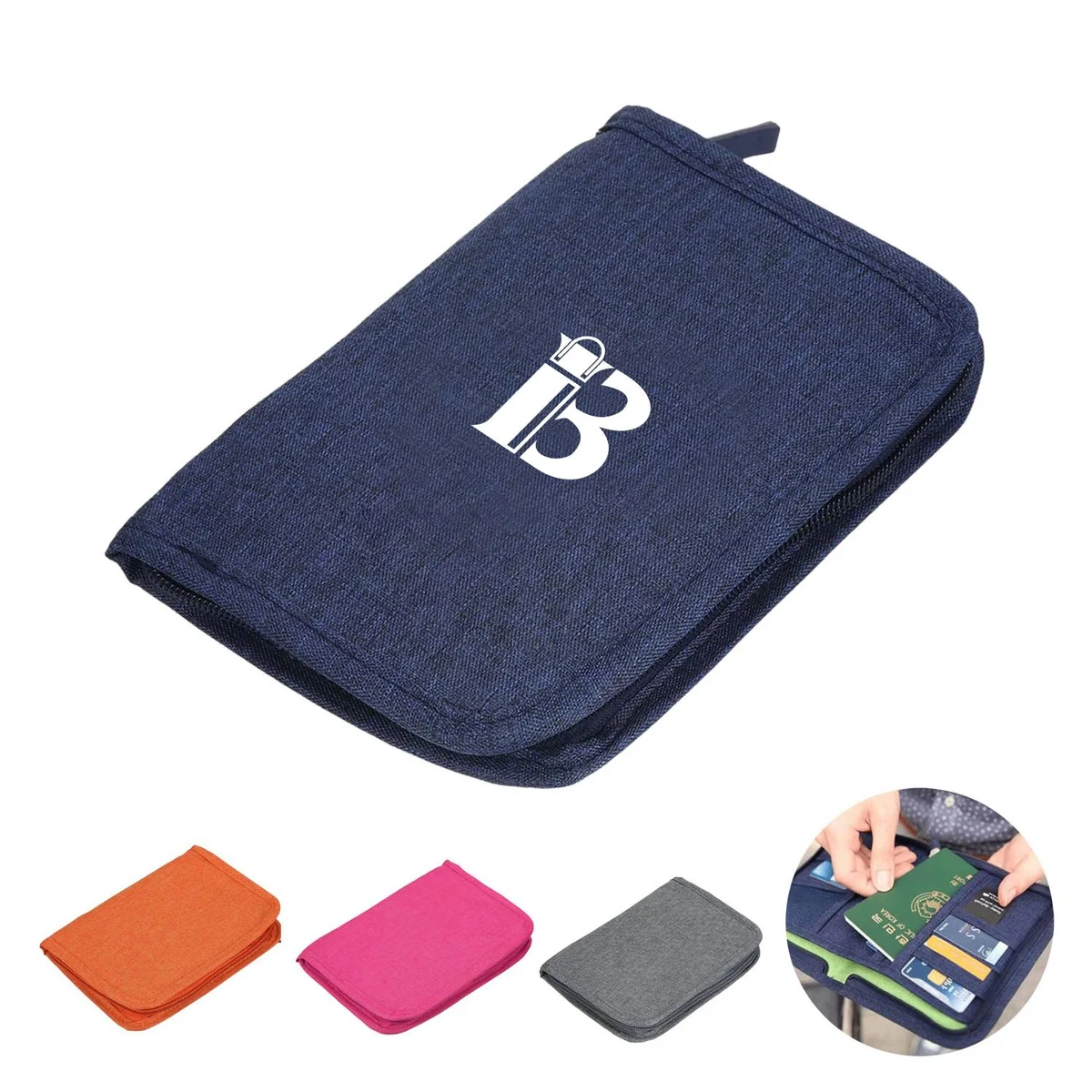 Travel Document Organizer Passport Wallet for Family 1