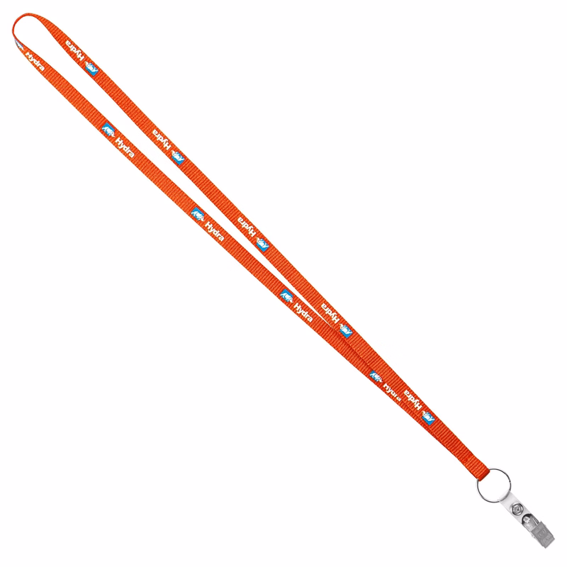 3/8" Screen Printed Lanyard