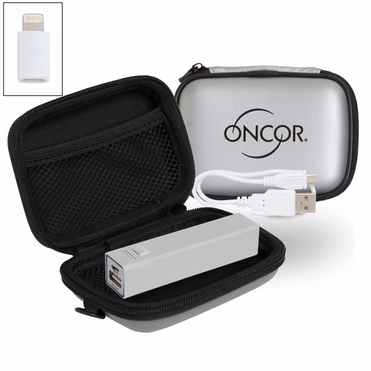Power Bank in Rectangular Kit w/ MFI Adapter