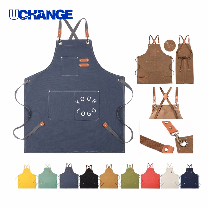 Canvas Kitchen Apron for Cooking