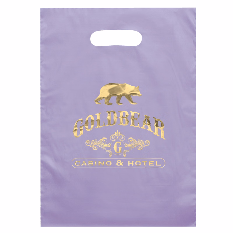 Aster™- Frosted Brite Die Cut Handle - Foil Print