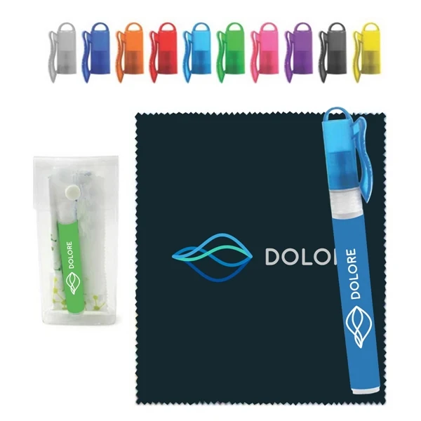 Screen Cleaner with Microfiber Cleaning Cloth Set 1