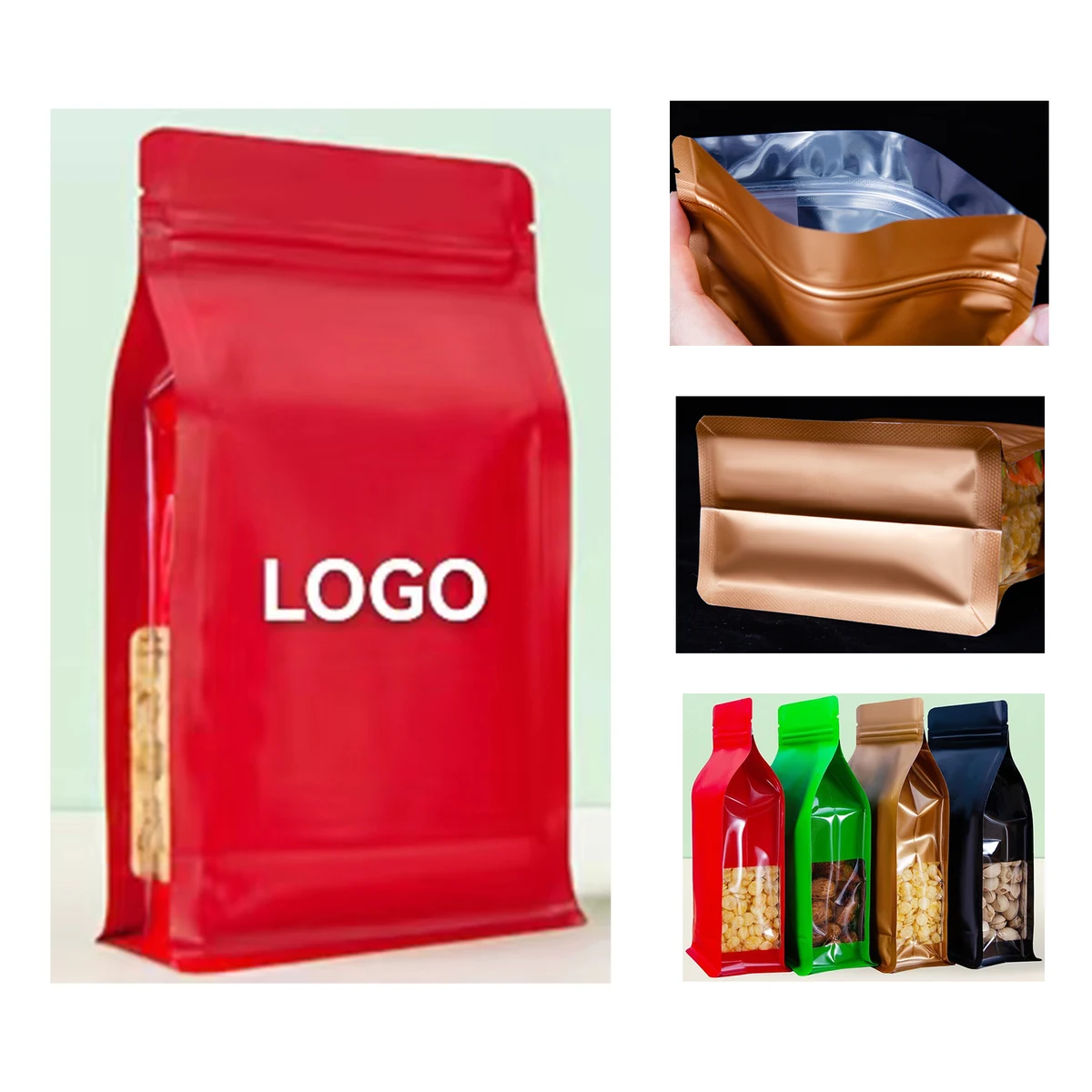 Aluminum Foil Food Safe Bag 1