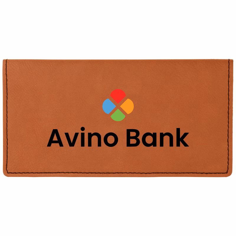 Rawhide Leatherette Checkbook Cover