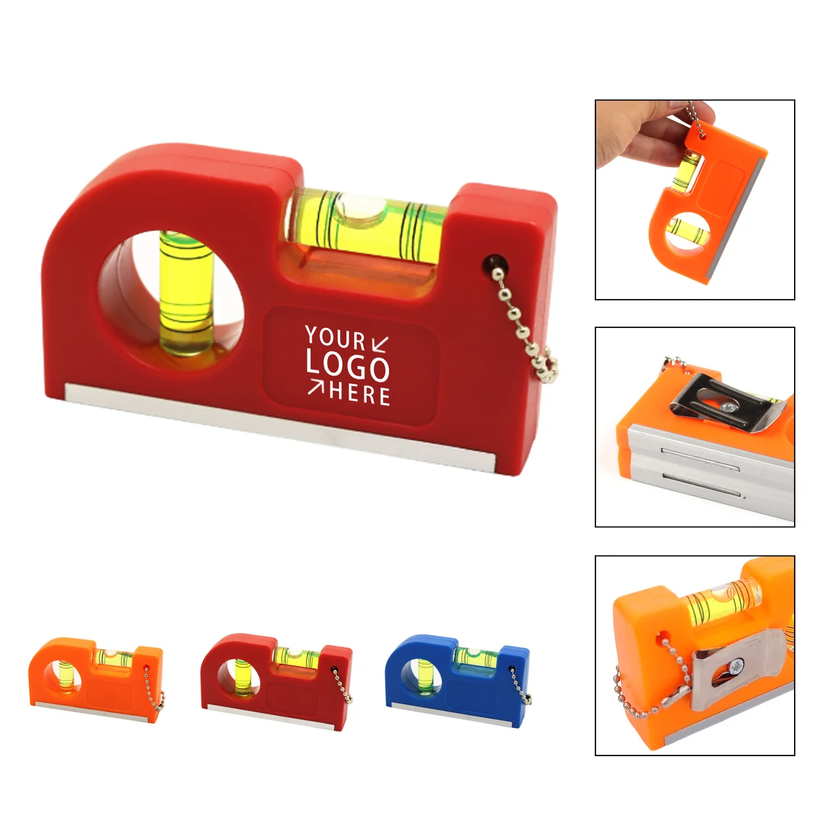 Magnetic Pocket Level Ruler Keychain 1