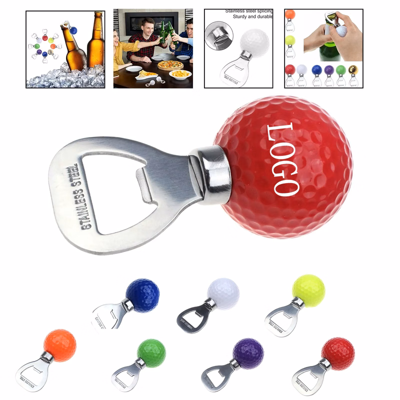Stainless Steel Golf Bottle Opener