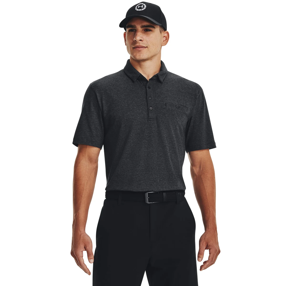 Men's UA Luxe Heather Polo 1
