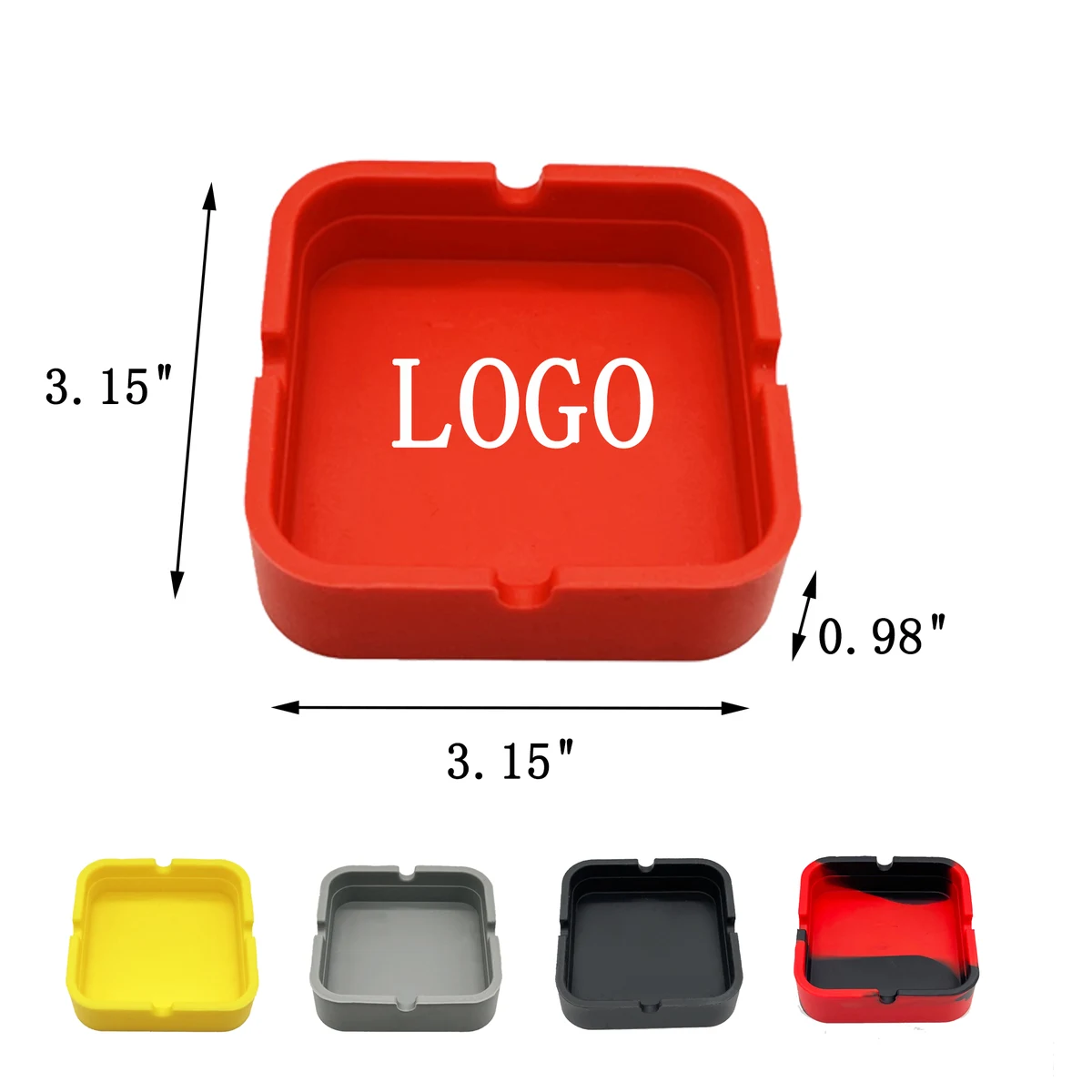 Reusable Silicone Ashtray 1
