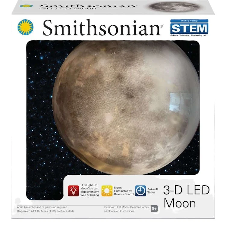 Smithsonian 3D LED Moon Kit - 7" 1