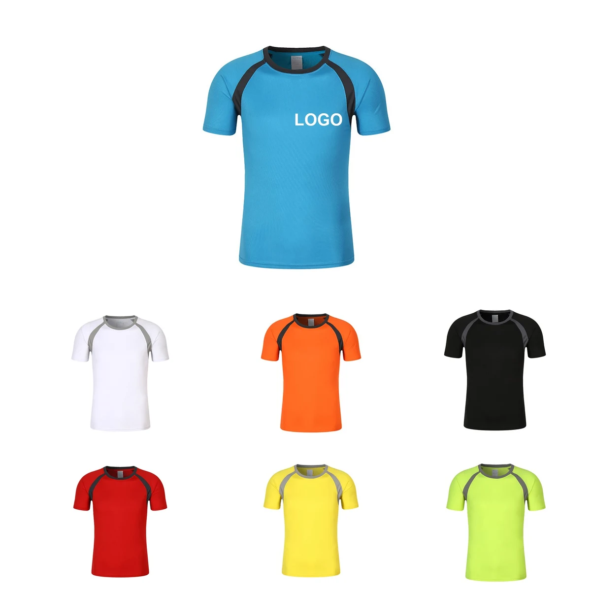 Men's Workout Shirts Short Sleeve Dry Fit T Shirts 1