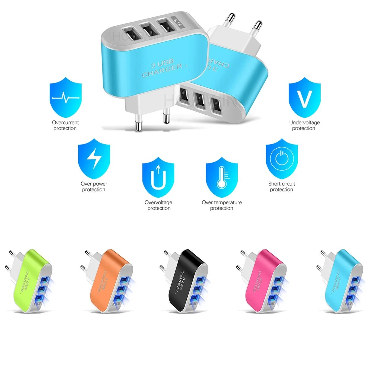 3 Hole Charger Plug 1